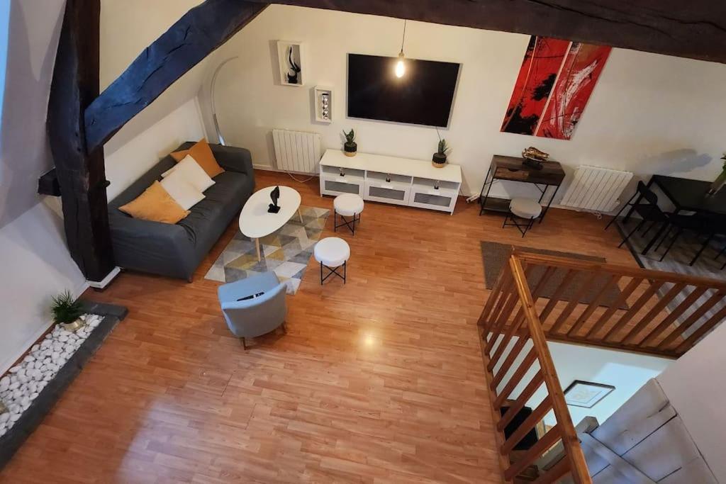 Grand Duplex Du Beffroi Apartment Douai Exterior photo