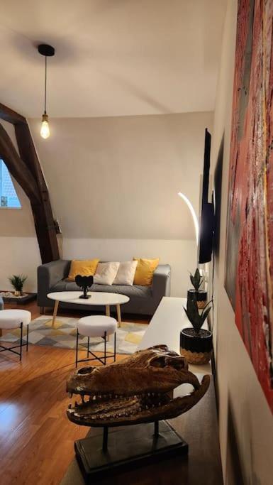 Grand Duplex Du Beffroi Apartment Douai Exterior photo